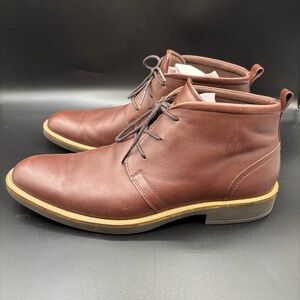 Ecco Men's Biarritz Chukka Boots Shoes Lace Up C571588 Brown‎ Size 43 EU 10 US